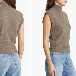 Reformation | Arco Sleeveless Cashmere Sweater Top / Vest Sz. M